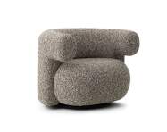 Křeslo Burra Lounge Chair Swivel w. Return, Zero 0110