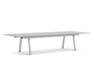 Stůl Boa 350x128x75 cm, metallic grey / grey linoleum