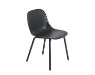 Zahradní židle Fiber Outdoor Side Chair, anthracite black