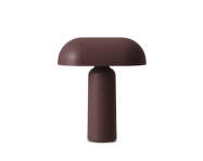 Přenosná stolní lampa Porta, brown