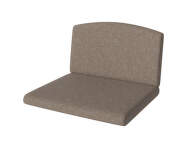 Textilní polstrování pro křeslo Patio, dark beige