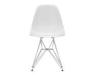 Židle Eames DSR, cotton white/chrome
