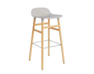 Barová židle Form 75 cm, warm grey/oak