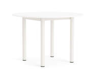Stůl Annex Round Ø110, cream white/white laminate