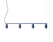 Závěsná lampa Donna Line 120, midnight blue