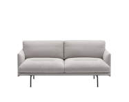 Dvoumístná pohovka Outline Soft, Clay 12