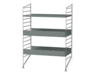 Venkovní policová sestava String Outdoor B, galvanized