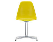 Židle Eames DSL, mustard / polished aluminum