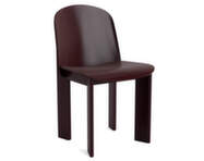 Židle Chisel 65, dark bordeaux lacquered beech