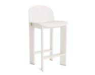 Barová židle Chisel 35 H65, cream white lacquered beech