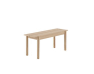 Lavice Linear Wood Bench 110 cm