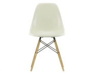 Židle Eames Fiberglass DSW, parchment/ash