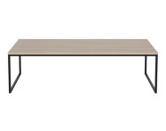Konferenční stolek Como 60x120 low, white oak/black