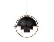 Závěsná lampa Multi-Lite Small, black/brass