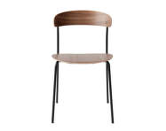 Židle Missing Chair, lacquered walnut