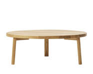 Konferenční stolek Ease Ø110 cm, solid oak