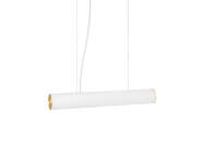 Závěsná lampa Vuelta 60, white/brass