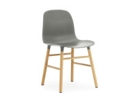 Židle Form, grey/oak