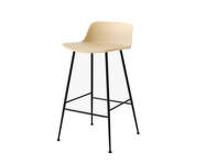 Barová stolička Rely HW81, black/beige sand