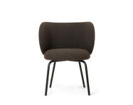 Jídelní židle Rico Hallingdal, dark grey brown/black