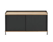 Komoda Enfold Sideboard 124x63, oak/anthracite black