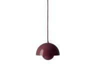 Závěsná lampa Flowerpot VP10, dark plum