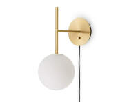 Nástěnná lampa TR Bulb Suspended, brushed brass