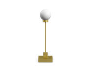 Přenosná stolní lampa Snowball, brass