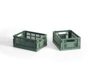Úložný box Colour Crate Mini set 2ks, sage green