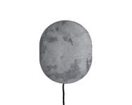 Nástěnná lampa Clam, oxidized