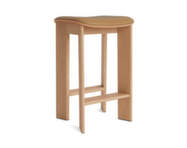 Barová stolička Chisel 30 H65, lacquered oak / Grano cognac