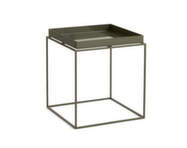 Stolek Tray Table 40x40, olive green