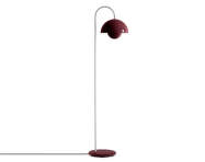 Stojací lampa Flowerpot VP12, dark plum