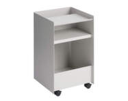 Stolek Folded Trolley Low Open, grey