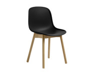 Židle Neu 13 Lacquered Solid Oak, soft black