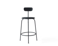 Barová židle Afteroom Counter Chair, black leather