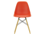 Židle Eames DSW, poppy red