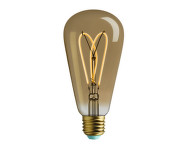 LED žárovka Whirly Willis, Gold