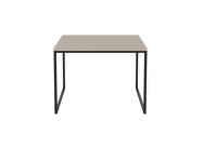 Konferenční stolek Como 60x60 medium, white oak/black