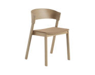 Čalouněná židle Cover Side Chair, oak/remix 252