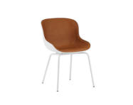 Čalouněná jídelní židle Hyg Chair Steel, white/ultra leather