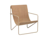 Křeslo Desert Lounge Chair, cashmere/solid cashmere
