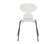 Židle Ant 3101 lacquered, white / black