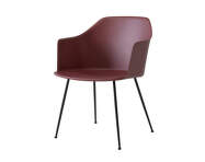 Židle Rely HW33 s područkami, black/red brown