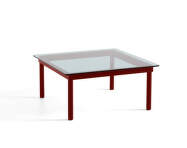 Konferenční stolek Kofi 80x80, barn red/grey
