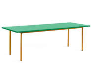 Jídelní stůl Two-Colour 240 cm, ochre/green