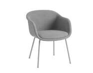 Židle Fiber Conference Armchair Tube Base, grey/Remix 133