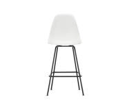 Barová židle Eames Plastic Low, white