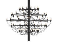 Lustr 2097/75 Clear Bulbs, matte black