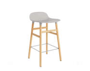 Barová židle Form 65 cm, warm grey/oak